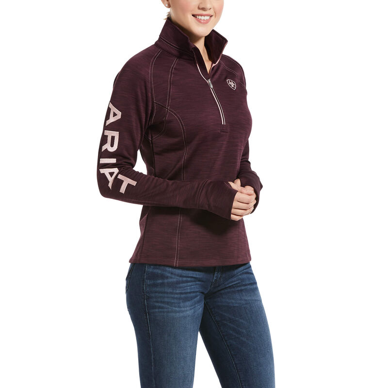 Ariat Tek Team Koyu Bordo Sweatshirt Bayan (17723-990)